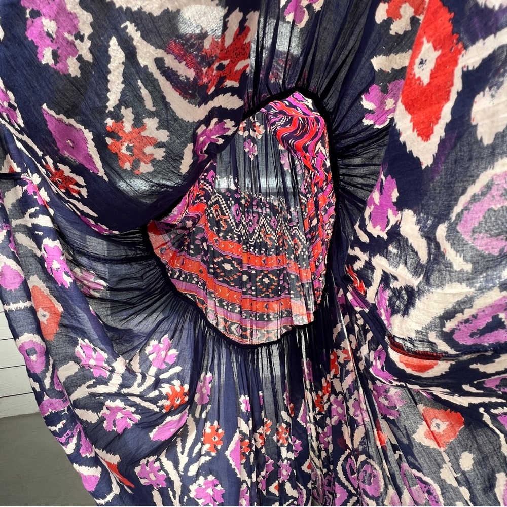 Free People Boho Maxi Dress – Size M (Runs Loose) - Picture 5 of 10